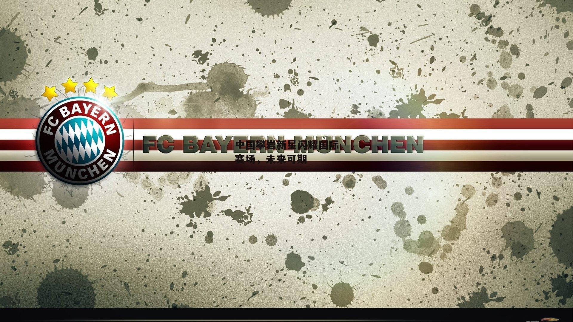 中国攀岩新星闪耀国际赛场，未来可期